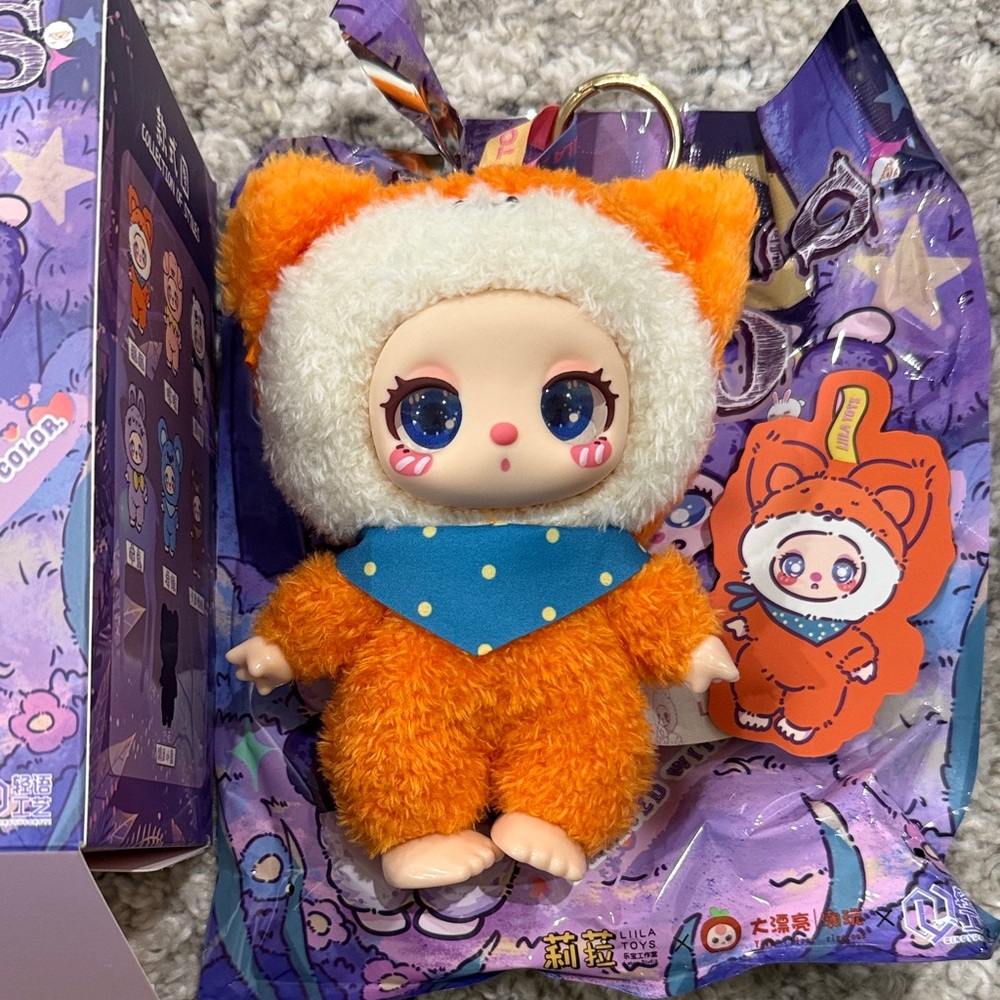 Lila’s Zoo! Fox! 🦊 Plush bag charm!